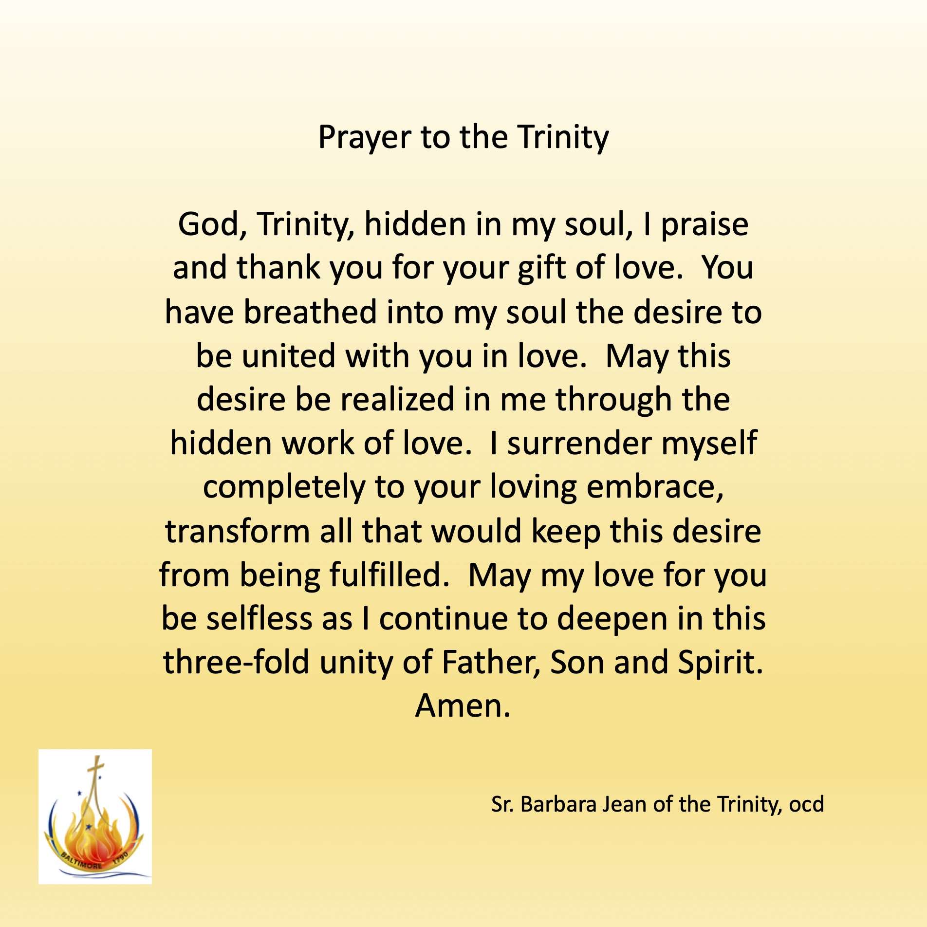 Lectio Divina For The Most Holy Trinity The Carmelite Nuns Of Baltimore lectio-divina-for-the-most-holy-trinity-the-carmelite-nuns-of-baltimore